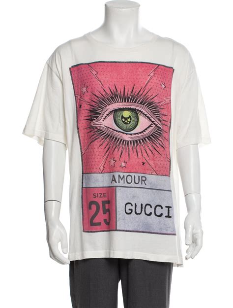 gucci amour eye print t shirt|gucci t shirt sale.